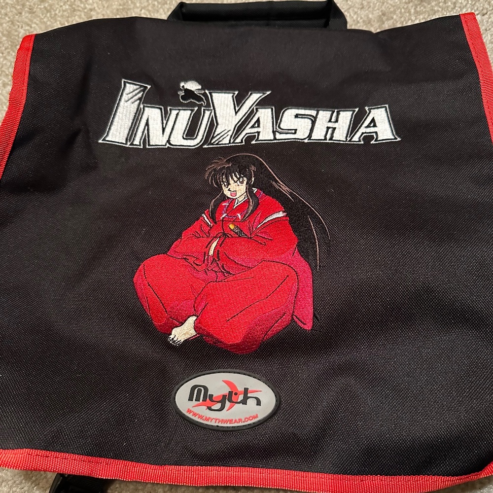 InuYasha mythwear embroidered messenger bag NWOT